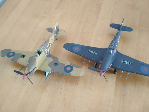 Hawker Hurricane Mk. IID + IIC