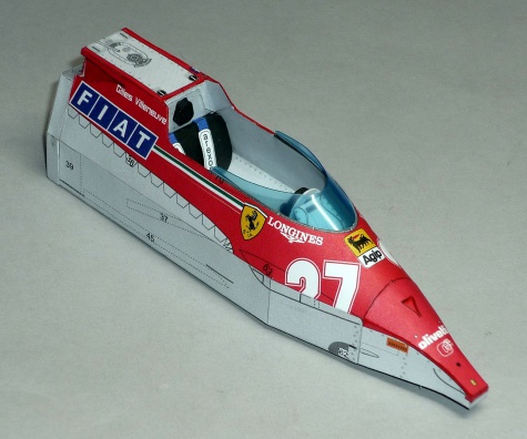 Ferrari 126CK - Gilles Villneuve - GP Monaka 1981
