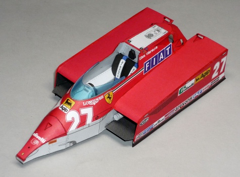 Ferrari 126CK - Gilles Villneuve - GP Monaka 1981