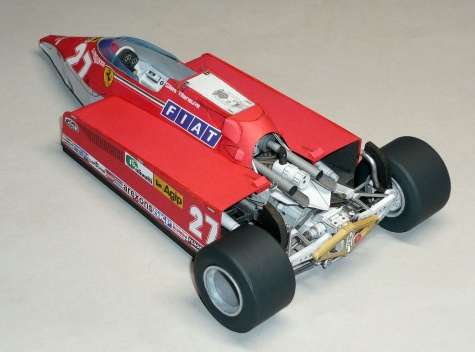 Ferrari 126CK - Gilles Villneuve - GP Monaka 1981