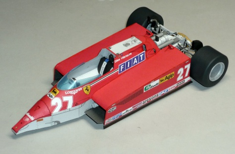 Ferrari 126CK - Gilles Villneuve - GP Monaka 1981
