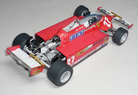 Ferrari 126CK - Gilles Villneuve - GP Monaka 1981