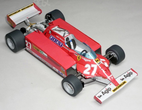 Ferrari 126CK - Gilles Villneuve - GP Monaka 1981