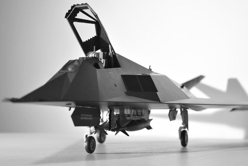 Lockheed F-117 (Plná velikost v novém okně) Lockheed F-117