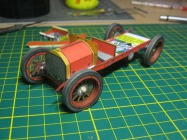 Cestovn� v�z Mercedes Simplex