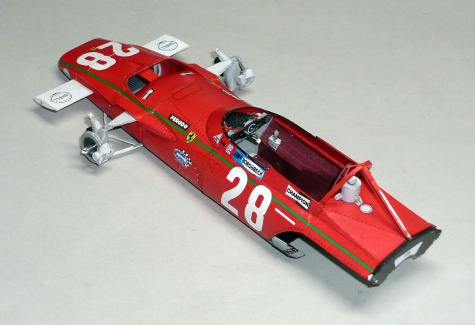 Ferrari 312B - Ignazio Giunti - GP Belgie 1970 Ferrari 312B - Ignazio Giunti - GP Belgie 1970