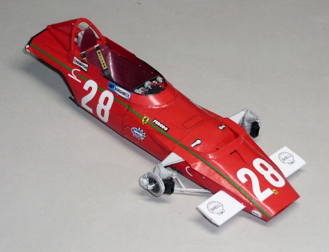 Ferrari 312B - Ignazio Giunti - GP Belgie 1970 Ferrari 312B - Ignazio Giunti - GP Belgie 1970