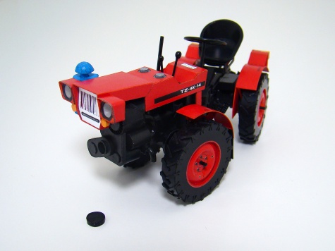 Agrostroj TK-4K-14 s nástroji Agrostroj TK-4K-14 s nástroji