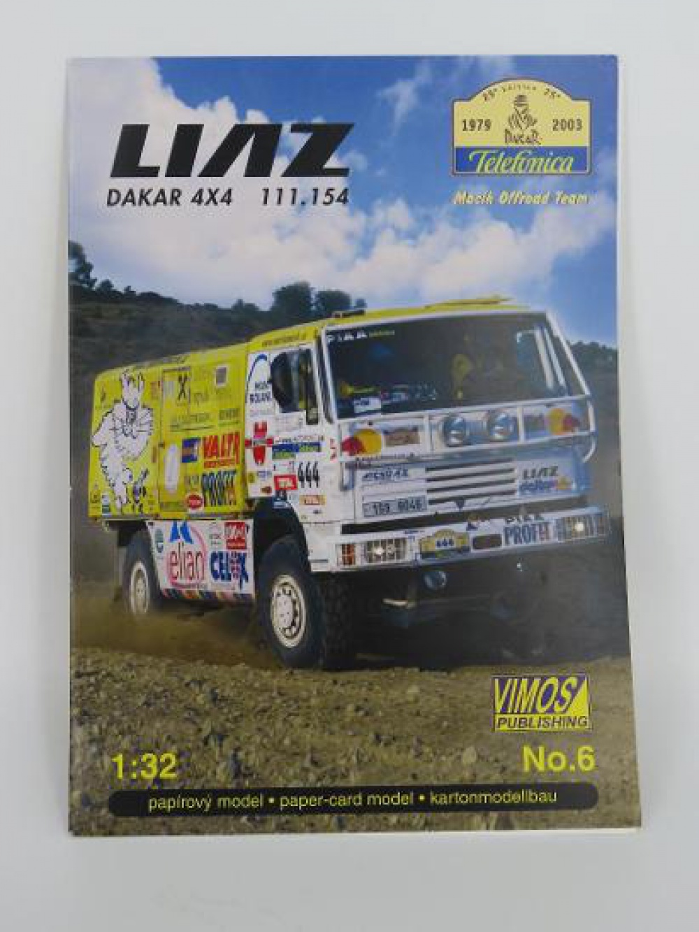 Liaz 4x4 111,154 Dakar 2003 Macík (Plnďż˝ velikost v novďż˝m oknďż˝) Liaz 4x4 111,154 Dakar 2003 Macík