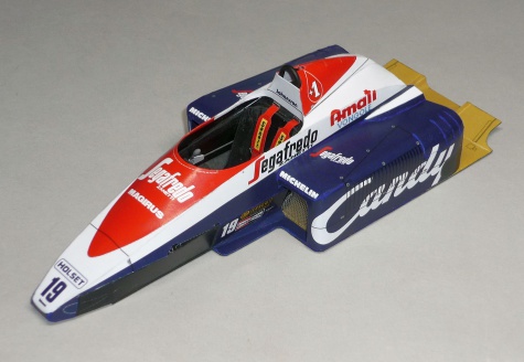 Toleman TG184 -Stefan Johansson - GP Italie 1984 Toleman TG184 -Stefan Johansson - GP Italie 1984