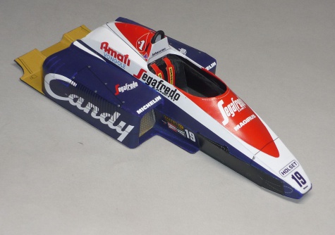 Toleman TG184 -Stefan Johansson - GP Italie 1984 Toleman TG184 -Stefan Johansson - GP Italie 1984