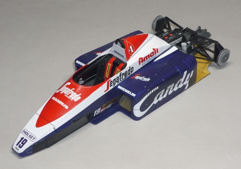 Toleman TG184 -Stefan Johansson - GP Italie 1984 Toleman TG184 -Stefan Johansson - GP Italie 1984