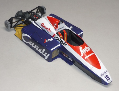 Toleman TG184 -Stefan Johansson - GP Italie 1984 Toleman TG184 -Stefan Johansson - GP Italie 1984
