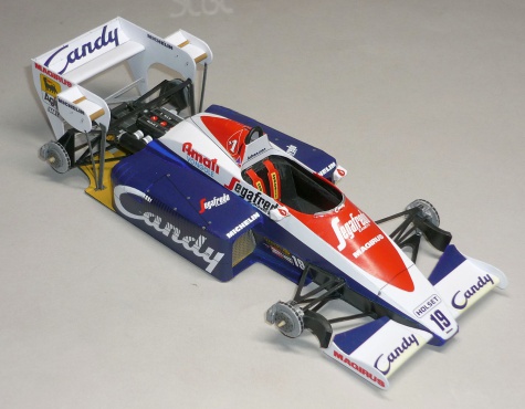 Toleman TG184 -Stefan Johansson - GP Italie 1984 Toleman TG184 -Stefan Johansson - GP Italie 1984