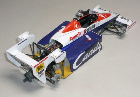 Toleman TG184 -Stefan Johansson - GP Italie 1984 Toleman TG184 -Stefan Johansson - GP Italie 1984