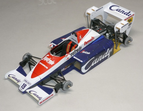 Toleman TG184 -Stefan Johansson - GP Italie 1984 Toleman TG184 -Stefan Johansson - GP Italie 1984