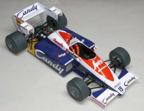 Toleman TG184 -Stefan Johansson - GP Italie 1984 Toleman TG184 -Stefan Johansson - GP Italie 1984