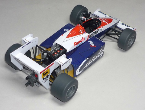 Toleman TG184 -Stefan Johansson - GP Italie 1984 Toleman TG184 -Stefan Johansson - GP Italie 1984