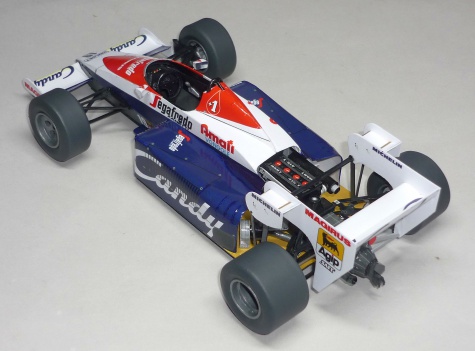 Toleman TG184 -Stefan Johansson - GP Italie 1984 Toleman TG184 -Stefan Johansson - GP Italie 1984