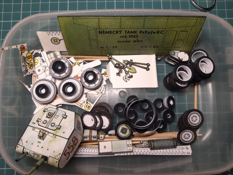 Německý tank PzKpfw IIC, ABC Německý tank PzKpfw IIC, ABC