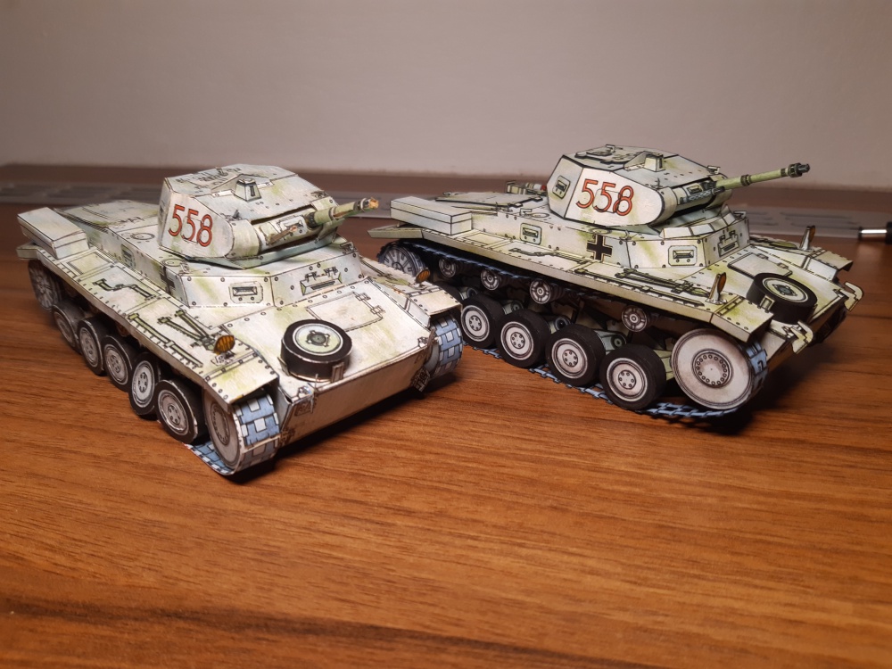 Německý tank PzKpfw IIC, ABC (Plná velikost v novém okně) Německý tank PzKpfw IIC, ABC