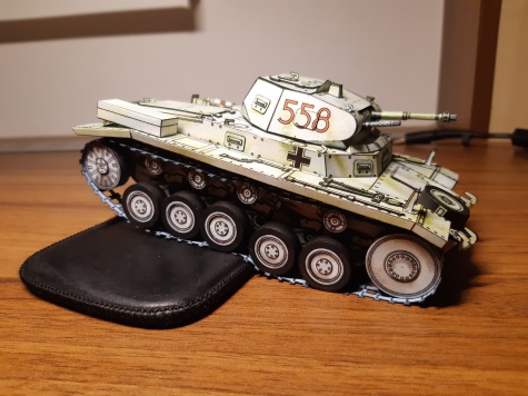 Německý tank PzKpfw IIC, ABC Německý tank PzKpfw IIC, ABC