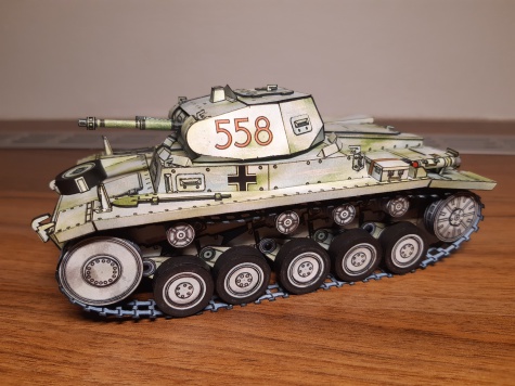 N�meck� tank PzKpfw IIC, ABC