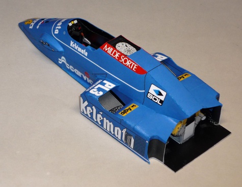Osella FA1F - Piercarlo Ghinzani - GP USA 1984 Osella FA1F - Piercarlo Ghinzani - GP USA 1984