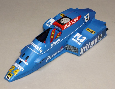 Osella FA1F - Piercarlo Ghinzani - GP USA 1984 Osella FA1F - Piercarlo Ghinzani - GP USA 1984