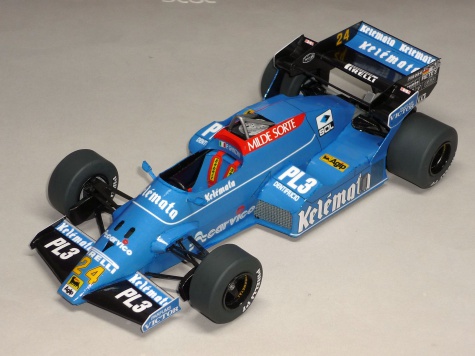 Osella FA1F - Piercarlo Ghinzani - GP USA 1984 Osella FA1F - Piercarlo Ghinzani - GP USA 1984