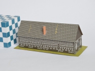 Zvonica z Vlkol�nca (1:60) a drevenica v �i�manoch (1:150)