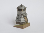 Zvonica z Vlkol�nca (1:60) a drevenica v �i�manoch (1:150)