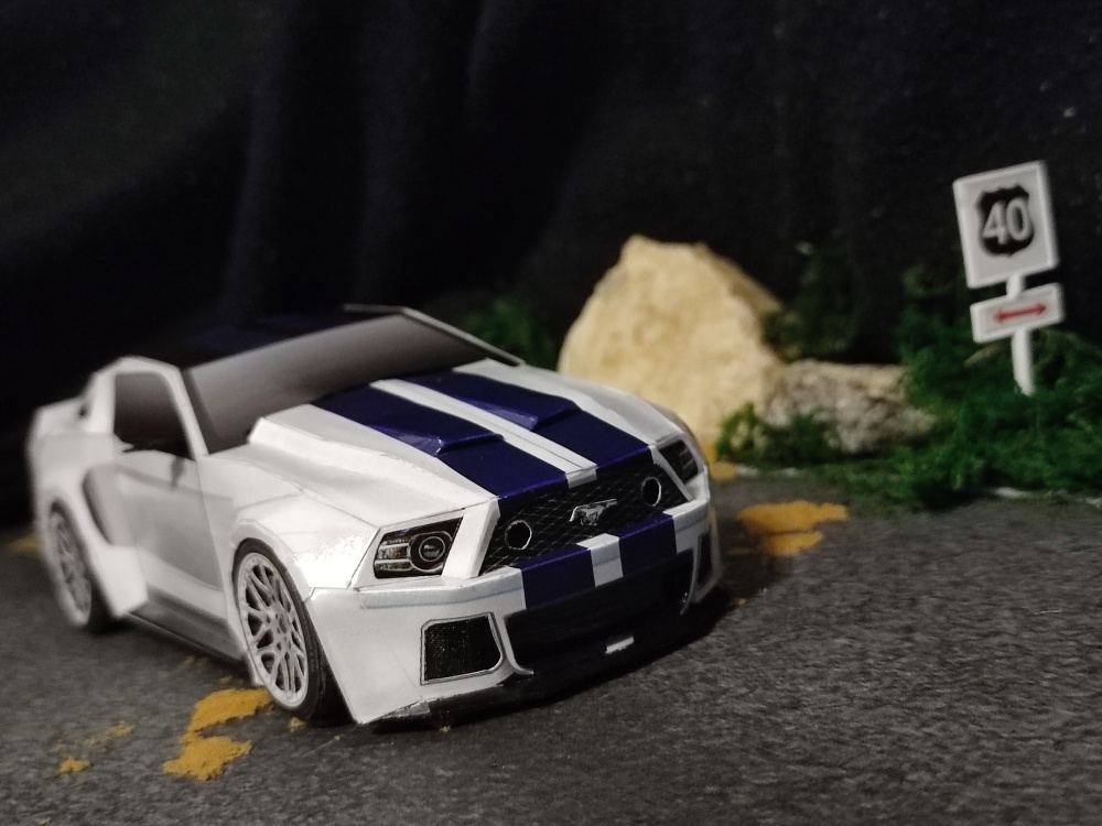 Ford Mustang (THE NEED FOR SPEED movie) (Plná velikost v novém okně) Ford Mustang (THE NEED FOR SPEED movie)