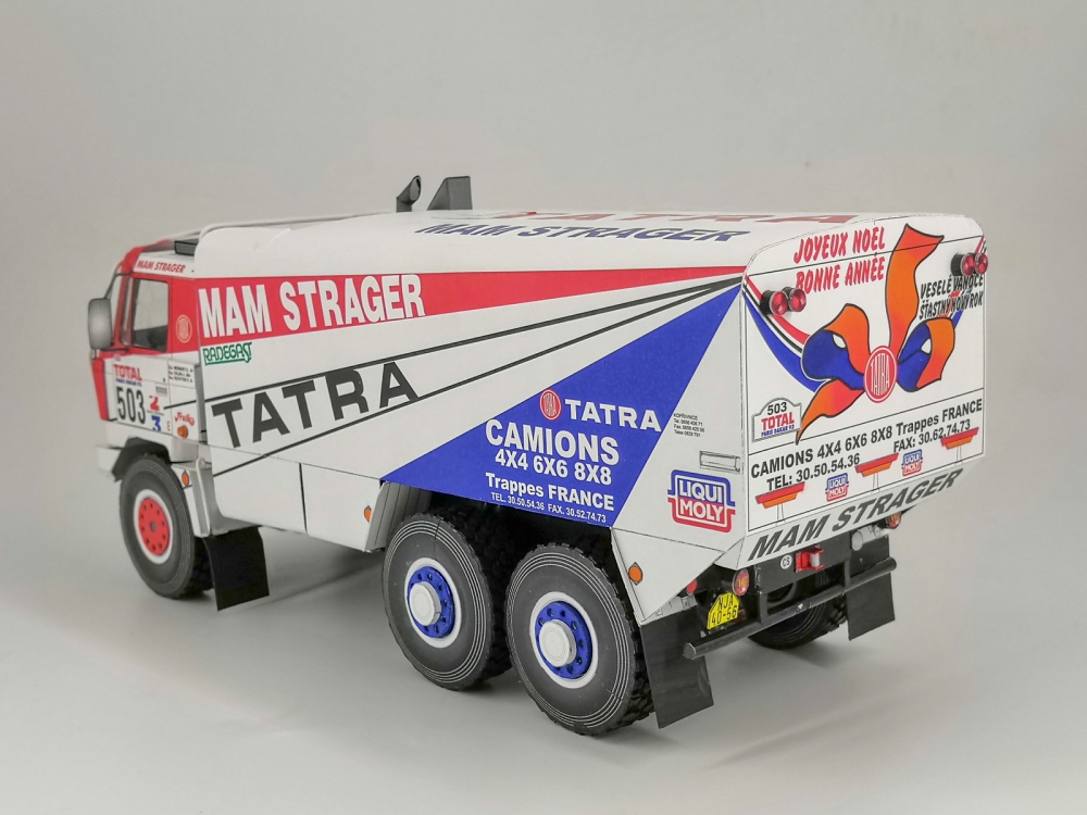 Tatra 815 6x6 Dakar 1993/1997 (Plná velikost v novém okně) Tatra 815 6x6 Dakar 1993/1997