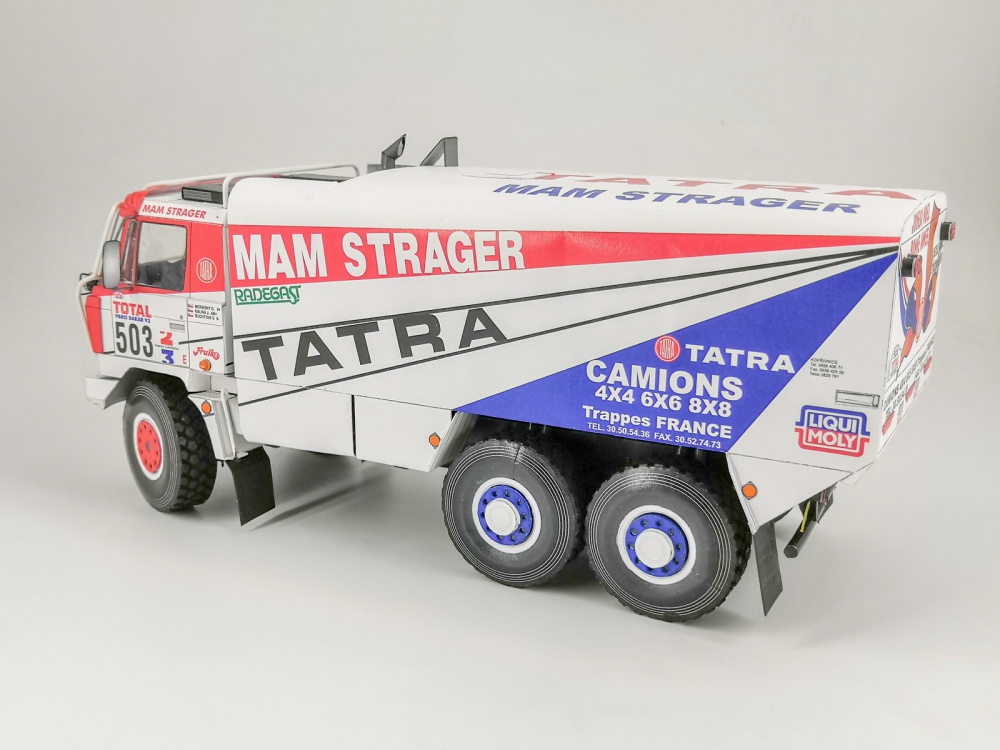 Tatra 815 6x6 Dakar 1993/1997 (Plná velikost v novém okně) Tatra 815 6x6 Dakar 1993/1997