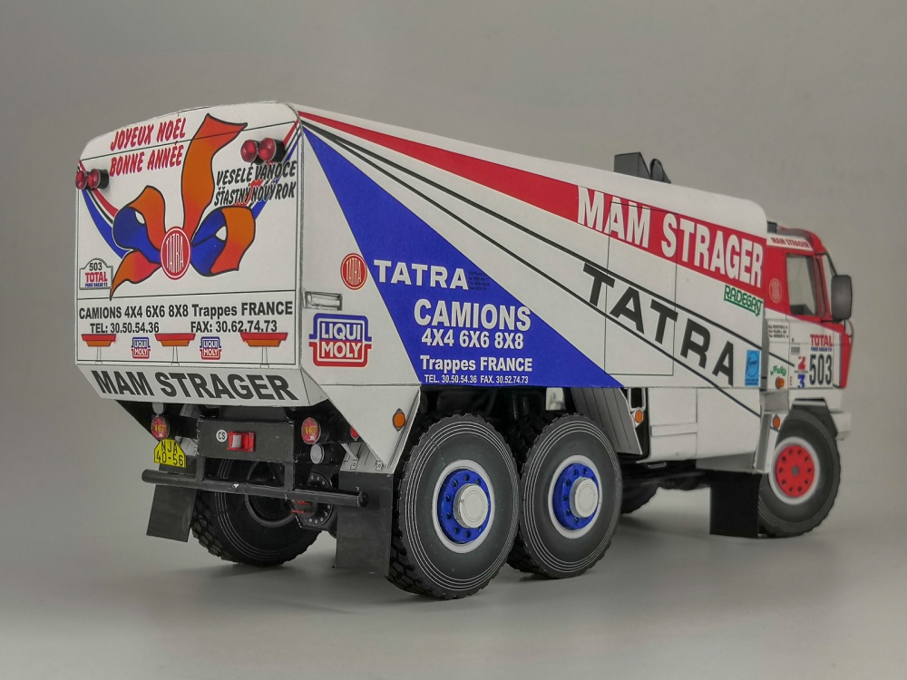 Tatra 815 6x6 Dakar 1993/1997 (Plná velikost v novém okně) Tatra 815 6x6 Dakar 1993/1997