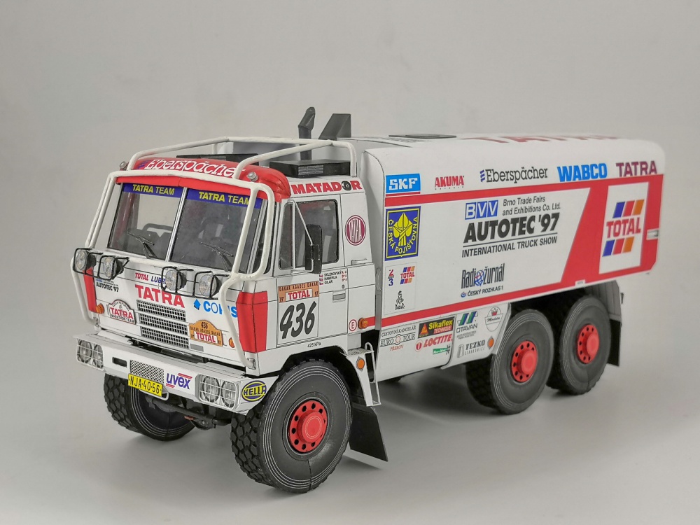 Tatra 815 6x6 Dakar 1993/1997 (Plná velikost v novém okně) Tatra 815 6x6 Dakar 1993/1997