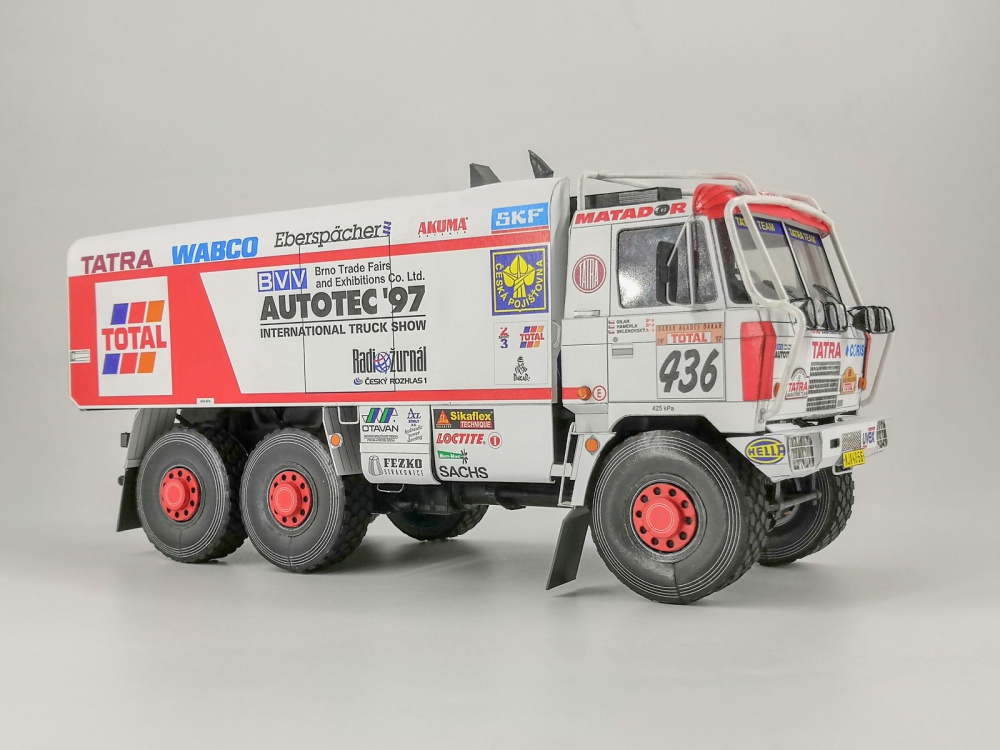 Tatra 815 6x6 Dakar 1993/1997 (Plná velikost v novém okně) Tatra 815 6x6 Dakar 1993/1997