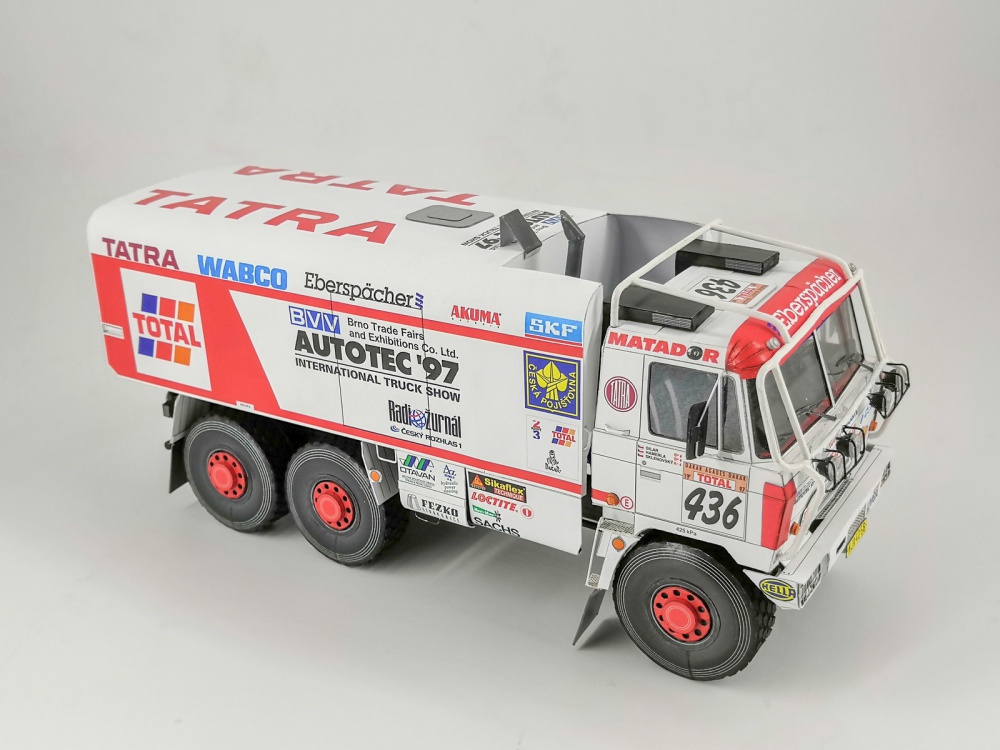 Tatra 815 6x6 Dakar 1993/1997 (Plná velikost v novém okně) Tatra 815 6x6 Dakar 1993/1997