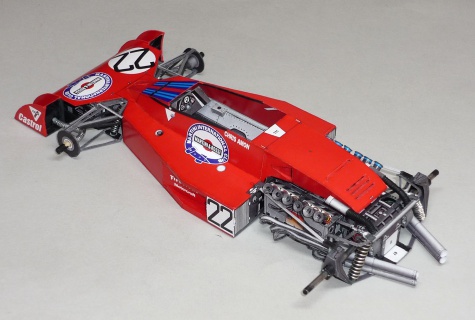 Tecno PA123/6 - Chris Amon - GP Monaka 1973 Tecno PA123/6 - Chris Amon - GP Monaka 1973