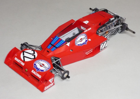 Tecno PA123/6 - Chris Amon - GP Monaka 1973 Tecno PA123/6 - Chris Amon - GP Monaka 1973