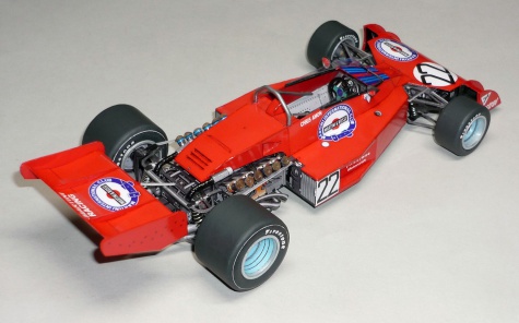 Tecno PA123/6 - Chris Amon - GP Monaka 1973 Tecno PA123/6 - Chris Amon - GP Monaka 1973