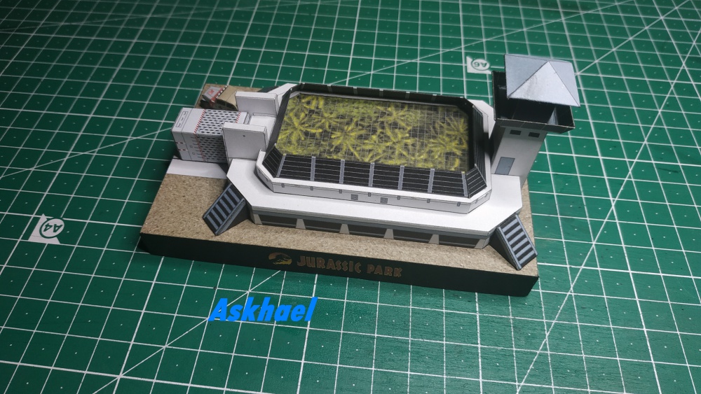 Jurassic Park microdiorama 2 (Plná velikost v novém okně) Jurassic Park microdiorama 2