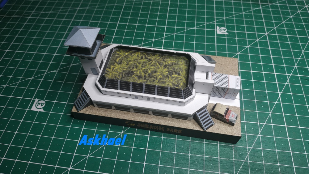 Jurassic Park microdiorama 2 (Pln� velikost v nov�m okn�) Jurassic Park microdiorama 2