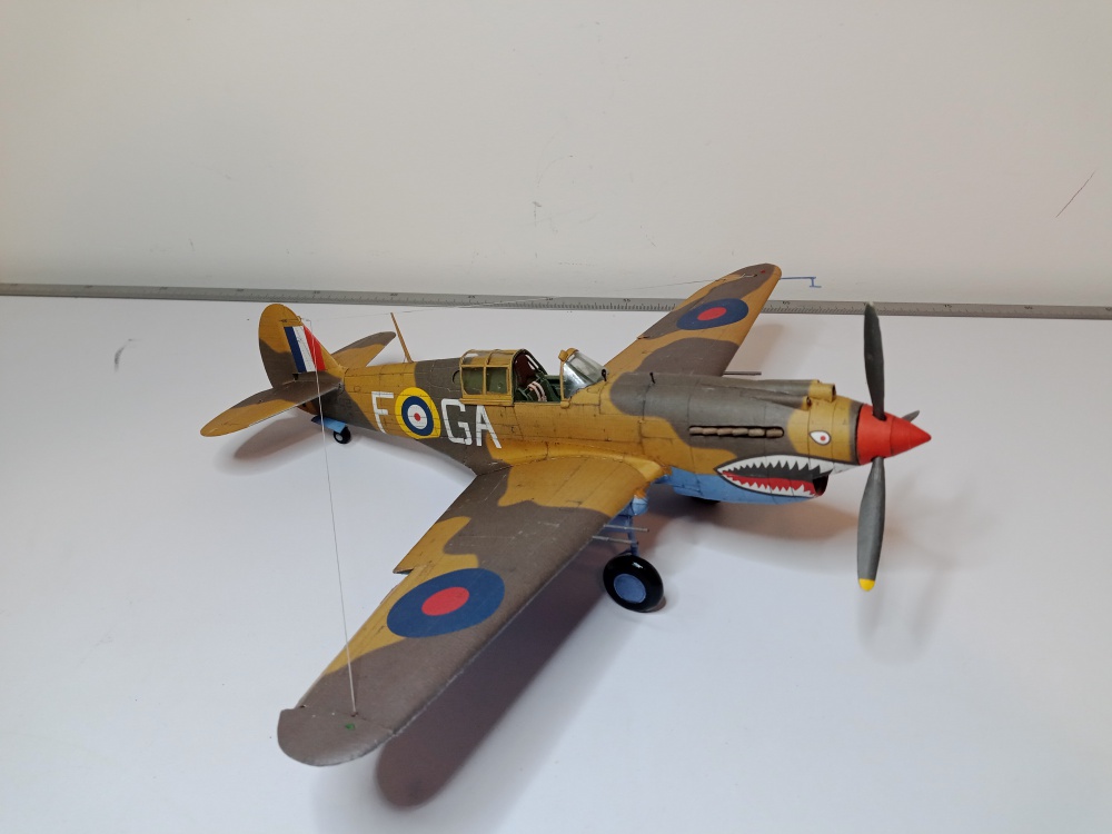 Curtiss Tomahawk IIB / Hallinski / 1:33 (Plná velikost v novém okně) Curtiss Tomahawk IIB / Hallinski / 1:33