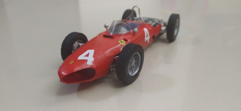 Ferrari 156 Sharknose - Phil Hill -GP da Belgica 1961