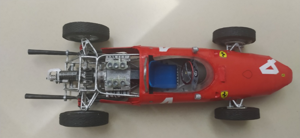 Ferrari 156 Sharknose - Phil Hill -GP da Belgica 1961 (Plná velikost v novém okně) Ferrari 156 Sharknose - Phil Hill -GP da Belgica 1961