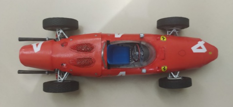 Ferrari 156 Sharknose - Phil Hill -GP da Belgica 1961