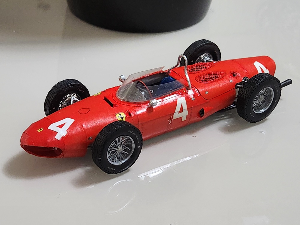 Ferrari 156 Sharknose - Phil Hill -GP da Belgica 1961