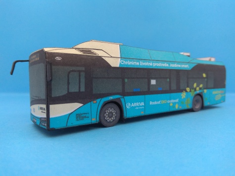 Solaris Urbino IV 12 Electric - Arriva Nové Zámky, a.s. Solaris Urbino IV 12 Electric - Arriva Nové Zámky, a.s.